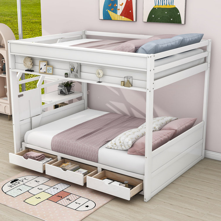 Convertible futon hot sale bunk bed